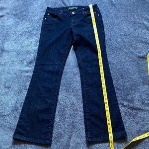 YMI Midnight black Wide Leg Jeans